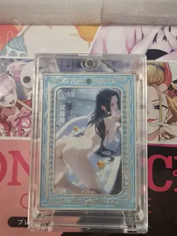 Boa Hancock One Piece Metal Collectible Diamond Card Goddess Waifu Collectible. - Image 1