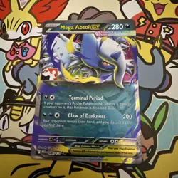 Mega Absol ex 086/132 Pokemon Prize Pack Series 8 Promo Card 86 - Image 1
