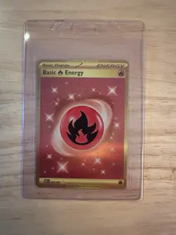 Basic Fire Energy 230/197 Secret Rare SV03: Obsidian Flames Pokemon Card - Image 1