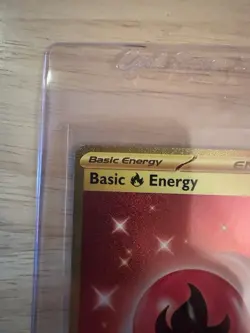 Basic Fire Energy 230/197 Secret Rare SV03: Obsidian Flames Pokemon Card - Image 2