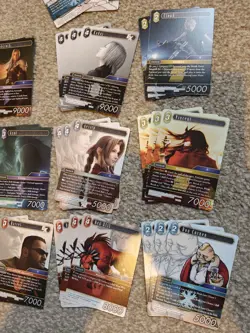 Final Fantasy Opus 11 TCG 28 Cards Bundle Duplicates Play Set - Image 3