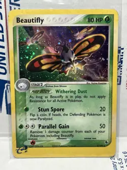 Beautifly - 2/109 - Pokemon Ex Ruby & Sapphire Holo Card VERY NICE! - Image 1