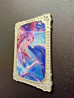 SERIALIZED 090/158 Linlin Diamond Goddess Story Waifu Metal Card One Piece Holo - Image 3