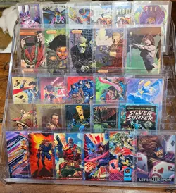 TCG Lot of 27 Cards Holofoil And Non Holo Fleer Ultra, Legacy, Skybox, Wizards 3 - Image 1