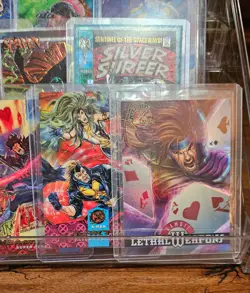 TCG Lot of 27 Cards Holofoil And Non Holo Fleer Ultra, Legacy, Skybox, Wizards 3 - Image 4