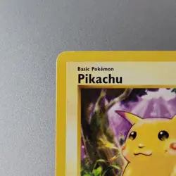 Red Cheeks Pikachu LP 40 HP 58/102 Pokemon Card 1999 - Image 2