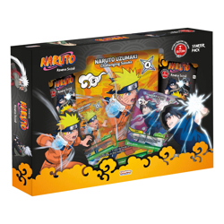 Naruto Mythos TCG 🇬🇧 Starter Pack Naruto & Sasuke Konoha Shido Ninja Card Game - Image 1