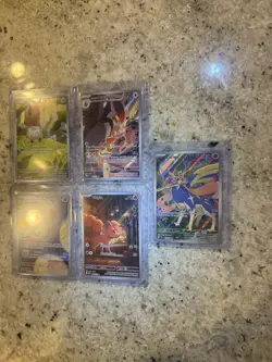 Pokemon TCG Lot of 5 Illustration Rare Full Art Holo Cards NM - Image 3