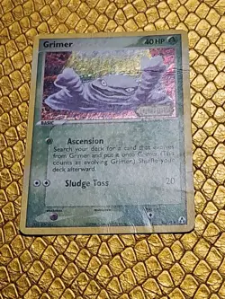 Grimer 54/92 Legend Maker STAMPED Reverse Holo Pokemon Card HP - Image 5