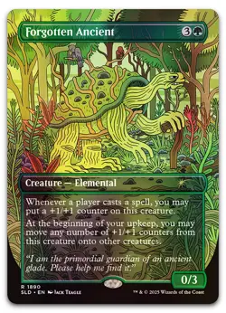 Forgotten Ancient (Rainbow Foil) #1890 (NM) Secret Lair Drop SLD Magic MTG - Image 1