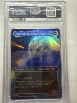 Aang, Swift Savior Borderless Avatar: The Last Airbender Foil PSA 10 Pop 2 !!😍 - Image 2