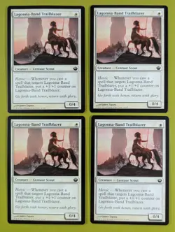 Lagonna-Band Trailblazer x4 Journey into Nyx 4x Playset Magic the Gathering MTG - Image 1