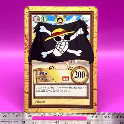 Monkey D. Luffy C146 One Piece Carddass Hyper Battle 2000 BANDAI TCG Japan #861a - Image 5