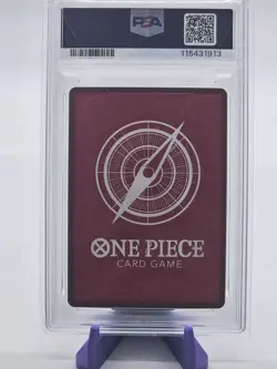 One Piece Usopp OP10-042 Leader Alt Art Royal Blood English PSA 10 - Image 2