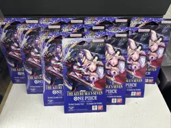 Lot Of 10 One Piece TCG The Azure Sea's Seven Sleeved Booster Packs OP-14 EB04 - Image 2