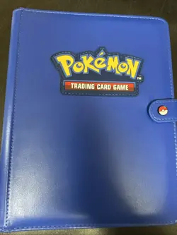 Ultra Pro Pokemon TCG Binder Sleeves Blue Holds 160 Cards 2024 Licensed New - Image 2