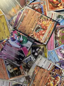 Pokemon Bulk 500+ Cards + BONUS 50 Holos/Reverse Holo AND 5 EX Cards NO ENERGIES - Image 1