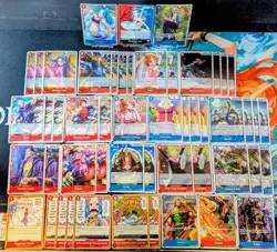 One Piece - Red/Blue Nefeltari Vivi Deck Core (52 Cards) (EB03/EB04) - Image 1