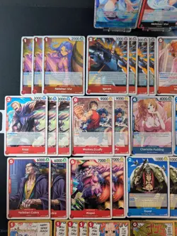 One Piece - Red/Blue Nefeltari Vivi Deck Core (52 Cards) (EB03/EB04) - Image 3