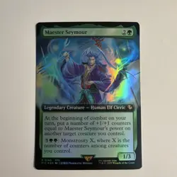 Maester Seymour Extended Art Commander: FINAL FANTASY MTG Foil - Image 1