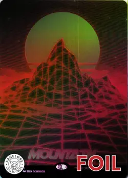 Mountain - Foil - Secret Lair Shades Not Included - 418 NM - Image 1