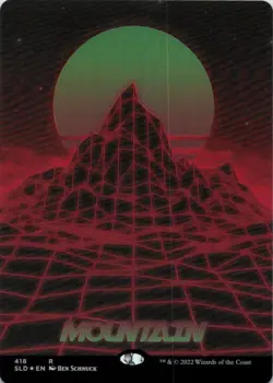 Mountain - Foil - Secret Lair Shades Not Included - 418 NM - Image 2