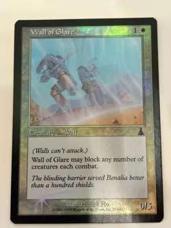 Wall Of Glare FOIL 1999 Urza's Destiny Magic the Gathering Unplayed NM - Image 1