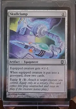 Skullclamp Darksteel MTG Regular Lightly Played - Image 3
