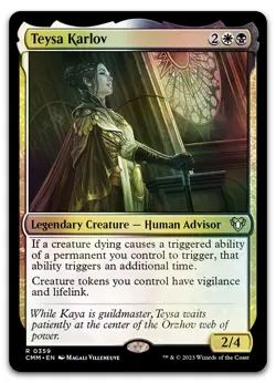 Teysa Karlov #359 (Foil) (NM) Commander Masters CMM Magic MTG - Image 1