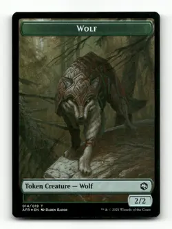 Icingdeath, Frost Tongue FOIL Token Adventures in the Forgotten Realms #2 - Image 2