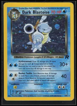Pokemon TCG Dark Blastoise (3) #03/82 Team Rocket - Image 1