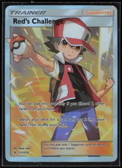 Pokemon TCG Red's Challenge (Full Art) #213/214 SM - Unbroken Bonds - Image 1