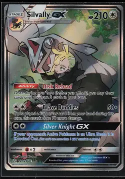 Pokemon TCG Silvally GX (Full Art) #227/236 SM - Cosmic Eclipse - Image 1