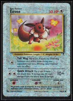 Pokemon TCG Eevee #074/110 Legendary Collection Reverse Holo - Image 1