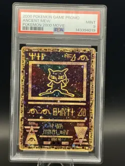 2000 POKEMON GAME MOVIE POKEMON 2000 MOVIE ANCIENT MEW PSA 9 - Image 1