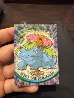 Venusaur #03, Pokemon TCG Red Logo Topps TV Animation Edition, Reg - Image 1