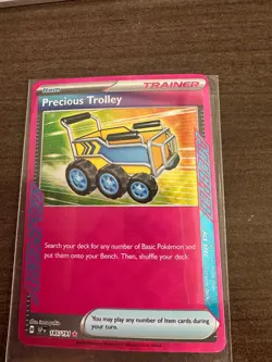 Precious Trolley Holo ACE SPEC Rare SV08: Surging Sparks 185/191 NM - Image 1