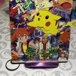 Pokemon Pikachu Vintage Pocket Monsters Vending HOLO Prism Sticker 1998 211 - Image 4