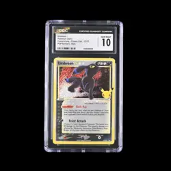 Pokemon Slab Umbreon 17 2021 CGC 10 Gem Mint - Image 1