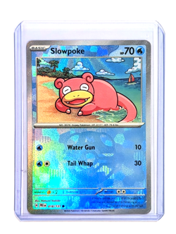 Slowpoke 018/131 Master Ball Holo Prismatic Evolutions POKEMON TCG PRE ENGLISH - Image 3