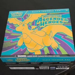 Pokemon Elite Trainer Box Mega Evolution Ascended Heroes Dragonite English - Image 1