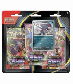 2 Pokemon TCG ME02 Phantasmal Flames 3 Pack Booster Blister Weavile Sneasel NEW - Image 5