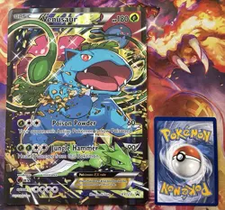 Venusaur EX XY123 OVERSIZED JUMBO Promo Pokemon Card - Image 1