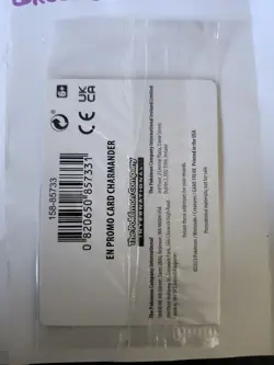 GameStop Exclusive Charmander Reverse Holo Card 004/165 Sealed - Image 2