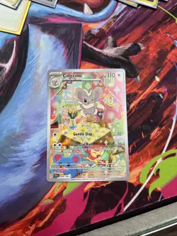 Cinccino Temporal Forces 183/162 Pokemon TCG Scarlet & Violet Ultra Rare Card - Image 1
