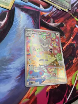 Cinccino Temporal Forces 183/162 Pokemon TCG Scarlet & Violet Ultra Rare Card - Image 2