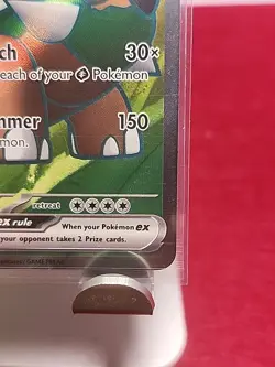 Torterra EX 185/162 Temporal Forces NM ALT ART HOLO RARE POKEMON TCG CARD EN - Image 2