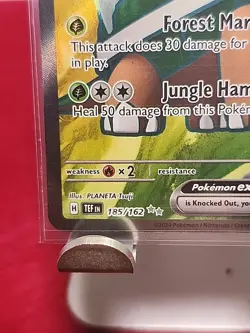 Torterra EX 185/162 Temporal Forces NM ALT ART HOLO RARE POKEMON TCG CARD EN - Image 3