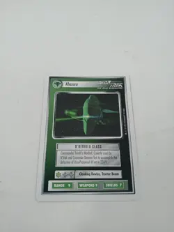 Star Trek CCG 4 Card Romulan Premier Lot - Image 5