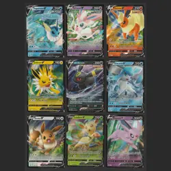 Pokemon EEVEE EVOLUTION V PROMO Complete SWSH 9 Card Set Umbreon SWSH203 - Image 1